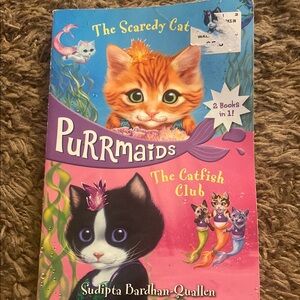 Purrmaids: The Scaredy Cat and The Catfish Club Book 2 in 1